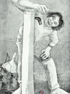 La Sete  (Thirst) - cm. 70x50 - Incisione (Etching)